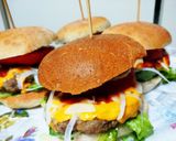自家製マウンテンチーズバーガー作り方16写真