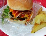 自家製マウンテンチーズバーガー作り方17写真