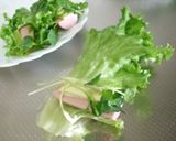 魚肉ソーセージの巻き巻きサラダ作り方4写真