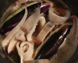 イカと茄子の煮物作り方4写真