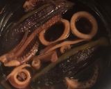 イカと茄子の煮物作り方8写真