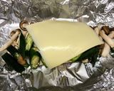 簡単！サラダチキンを使ってホイル焼き作り方3写真