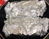 簡単！サラダチキンを使ってホイル焼き作り方4写真
