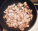 簡単☆豚肉とほうれん草の黒ごま味噌炒め作り方2写真