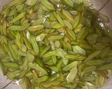 柿酢でつくる茎わかめの酢醤油漬け作り方2写真