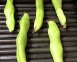 超簡単！焼きそら豆♪作り方1写真