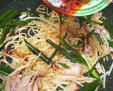 オイスターソース焼きそば作り方3写真