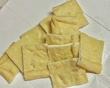 京揚げのバター焼き・焦がし醤油作り方2写真