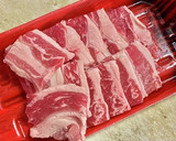 新ジャガイモと牛肉のキムチ炒め作り方1写真