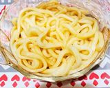 レンジで簡単！やみつき旨辛うどん作り方2写真