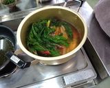 スイスチャードのクリームスープ作り方1写真