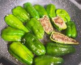 肉汁たっぷりピーマン肉詰め作り方10写真