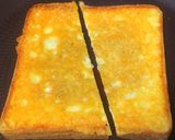 チーズとしらすのフライパントースト作り方8写真