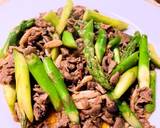 簡単台湾風！牛肉とアスパラの豆板醤炒め作り方7写真