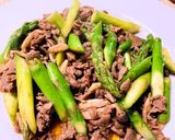 簡単台湾風！牛肉とアスパラの豆板醤炒め作り方7写真