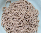 簡単腸活６☆とろろ納豆なめこおろし蕎麦作り方4写真