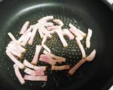 春キャベツとベーコンの和風ソテー作り方1写真