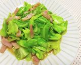 春キャベツとベーコンの和風ソテー作り方3写真
