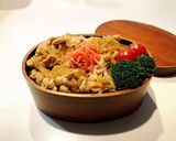のっけ弁当2022.04.13豚丼作り方1写真