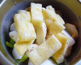 長芋＆長ネギのホットサラダ　(甘酢味噌)作り方3写真
