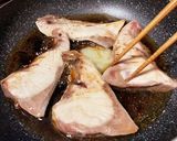 ブリのニンニク醤油焼き作り方3写真