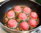 63℃ 中華風肉団子 こってり甘酢あん作り方13写真