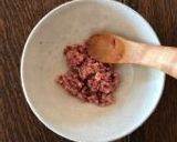 犬の手づくりご飯：ローミートボール作り方1写真