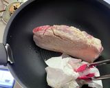 フライパンで作る！ニンニク塩麹の蒸し豚作り方6写真