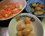牡蠣、海老、ホタテの天津丼@≧↺≦@)❩作り方1写真