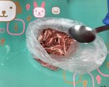 【保育園給食】ポークチャップ作り方1写真