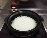 電子レンジと土鍋で炊飯（一合）作り方2写真