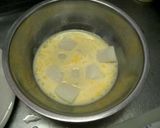 餅でおやつ♪フレンチトースト風♪作り方2写真