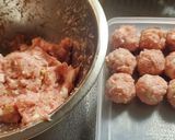 味噌マヨつくね作り方3写真