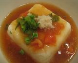 ♪とろりんトマトのあんかけ豆腐♪作り方4写真