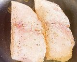 超簡単♡鰆のムニエル♡バターポン酢ソース作り方2写真