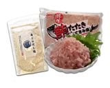 ヘルシーまぐろたたきの豆腐バーグ作り方1写真