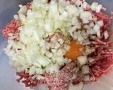 牛カルビハンバーグ作り方1写真