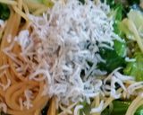 しらすと春キャベツの外葉のパスタ作り方5写真