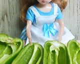 リカちゃん♡薄切り肉でピーマンの肉詰め作り方10写真