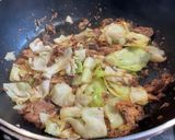 【筋肉飯】さばキャベツパスタ作り方5写真