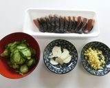 かつおのたたきの手こねずし作り方4写真