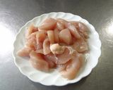 アスパラと鶏のゴマ味噌和え作り方2写真