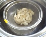 アスパラと鶏のゴマ味噌和え作り方4写真