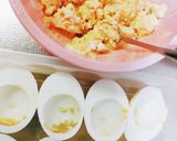 揚げずに！鮭のポテトコロッケ☆卵コロッケ作り方4写真