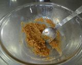 アスパラと鶏のゴマ味噌和え作り方5写真
