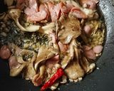舞茸のサクサク☆オイル系パスタ作り方4写真