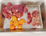 【簡単】鶏もつのすき焼き風煮込み作り方1写真