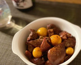 【簡単】鶏もつのすき焼き風煮込み作り方5写真