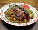 いか一杯やきそば作り方10写真