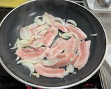豚バラ肉のスタミナ焼き　キムチニンニク味作り方8写真